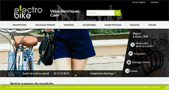 Desktop Screenshot of electrobike-caen.fr
